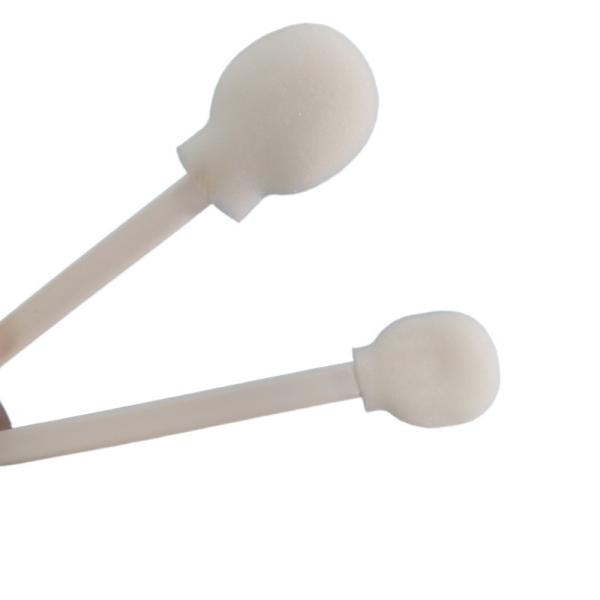 Industrial Sponge Tipped swab Lint Free Sterilie disposable Round Head Cleanroom