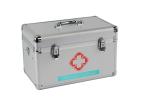Aluminum Medicine Chest Carrying Case, Aluminum First Aid Kit Box