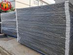 Reusable Waterproof Corrugated Plastic Packaging Sheets Black 48x96