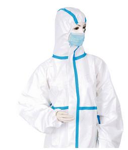 Wholesale Lab Coat Disposable Isolation Gowns Acid Resistant Coveralls Eco Friendly from china suppliers