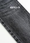 10.5 Oz Black High Stretch Warp Slub Denim Fabric For Jeans