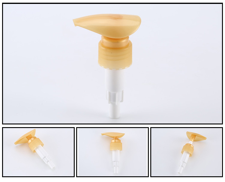 2.0cc Output Clear Plastic Lotion Pumps Shower Gel Bottle Pump