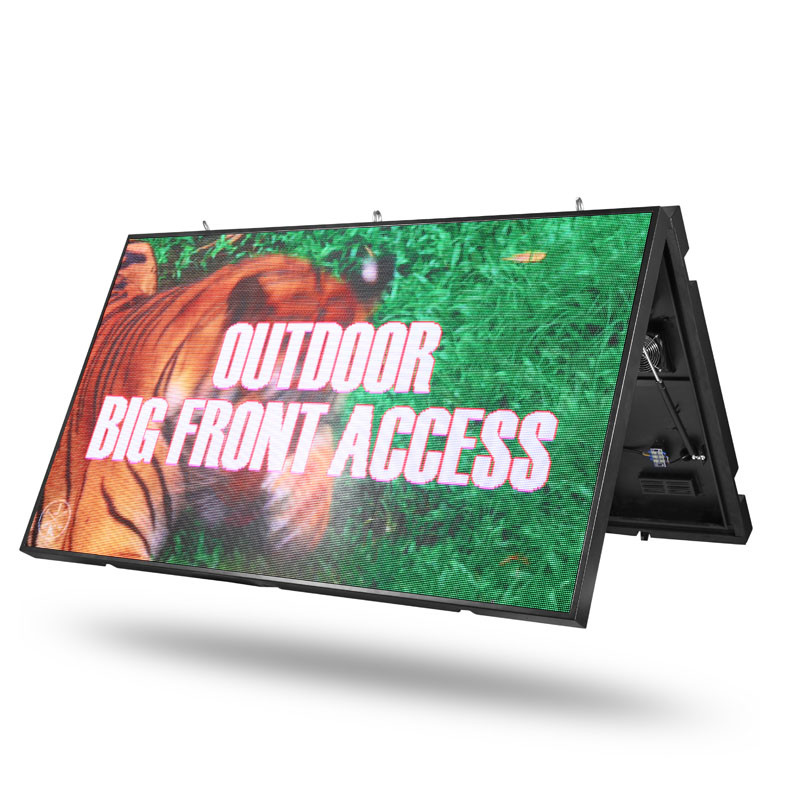 Adjustable Brightness Monument LED Signs , SMD3535 Outdoor P10 LED Screen