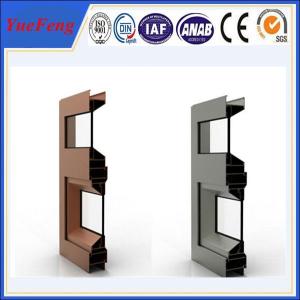 Wholesale double glazed aluminium sliding windows, kitchen sliding window aluminium extrusion from china suppliers