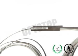 Wholesale 0.9 mm White 1 X 8 Fiber Optic PLC Splitter 1260 ~ 1650NM UL ISO Listed from china suppliers