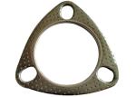 60mm Bore Aftermarket Car Gasket Triangle Type Stainless Steel 304 Center Bore