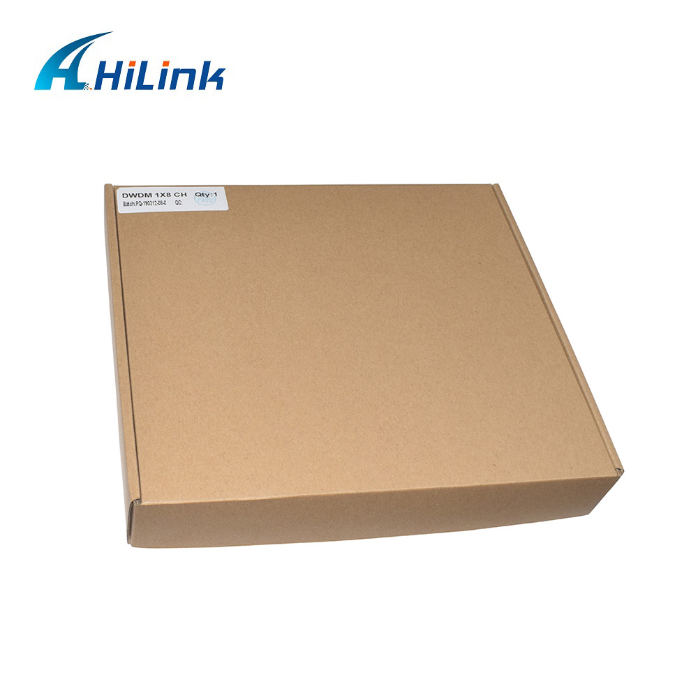 8CH DWDM Mux Demux Module CH41-CH48 Dual Fiber LGX With Metal Connectors