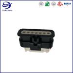 Hungary 7 Pins Female PA66 / PBT Connectors For Motorcycles Wire Harness