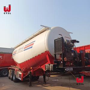 Wholesale 3 Axle 60cbm Cement Tanker Truck CCC Dry Bulk Cement Tanker from china suppliers