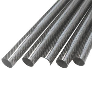Wholesale Production Leadtime 35-45 Days 40mm OD Round Carbon Tube 3.5m Matte Carbon Fiber Tube from china suppliers