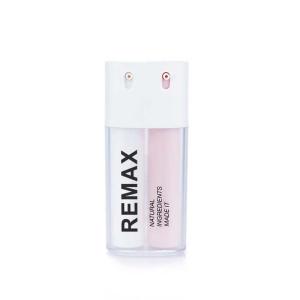Wholesale 20ml X 2 Airless Pump Bottles White Pink Dual Chamber Plastic Airless Cosmetic Containers from china suppliers