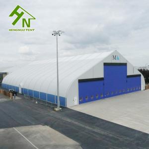 Wholesale 11.3m High Huge 40x50m Curved Event Tent Aircraft Helicopter Shelter from china suppliers