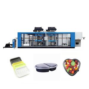 Wholesale High Speed Pressure 3 Stations 6 Bar PP Thermoforming Machine from china suppliers