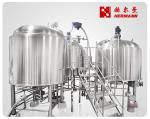 Industrial Craft Beer Brewing Equipment , 15000L Stainless Steel Brewing