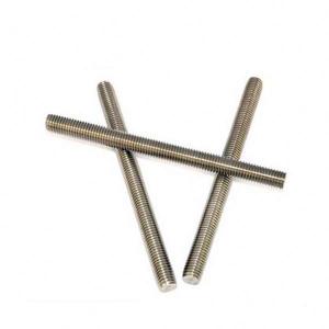 China High Durable Galvanised Threaded Bar , Metal Screw Rod Length 0-4000mm on sale
