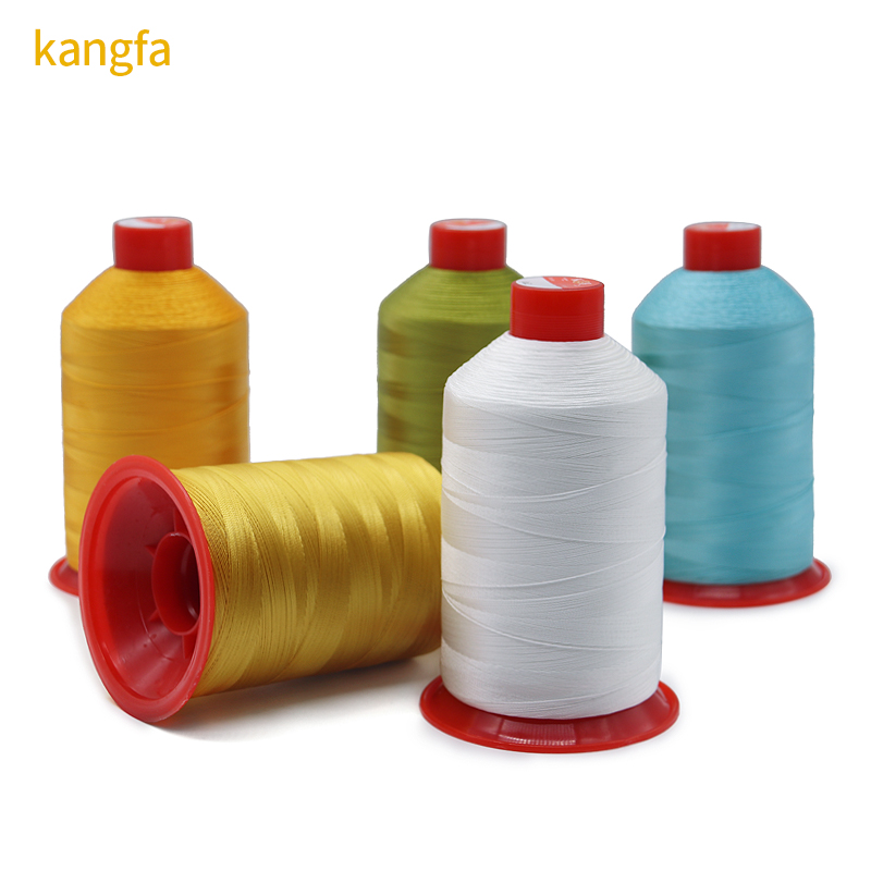 Filament Yarn Type Kangfa 3000m Cone Nylbond Tkt-40 Bonded Nylon Thread for Upholstery