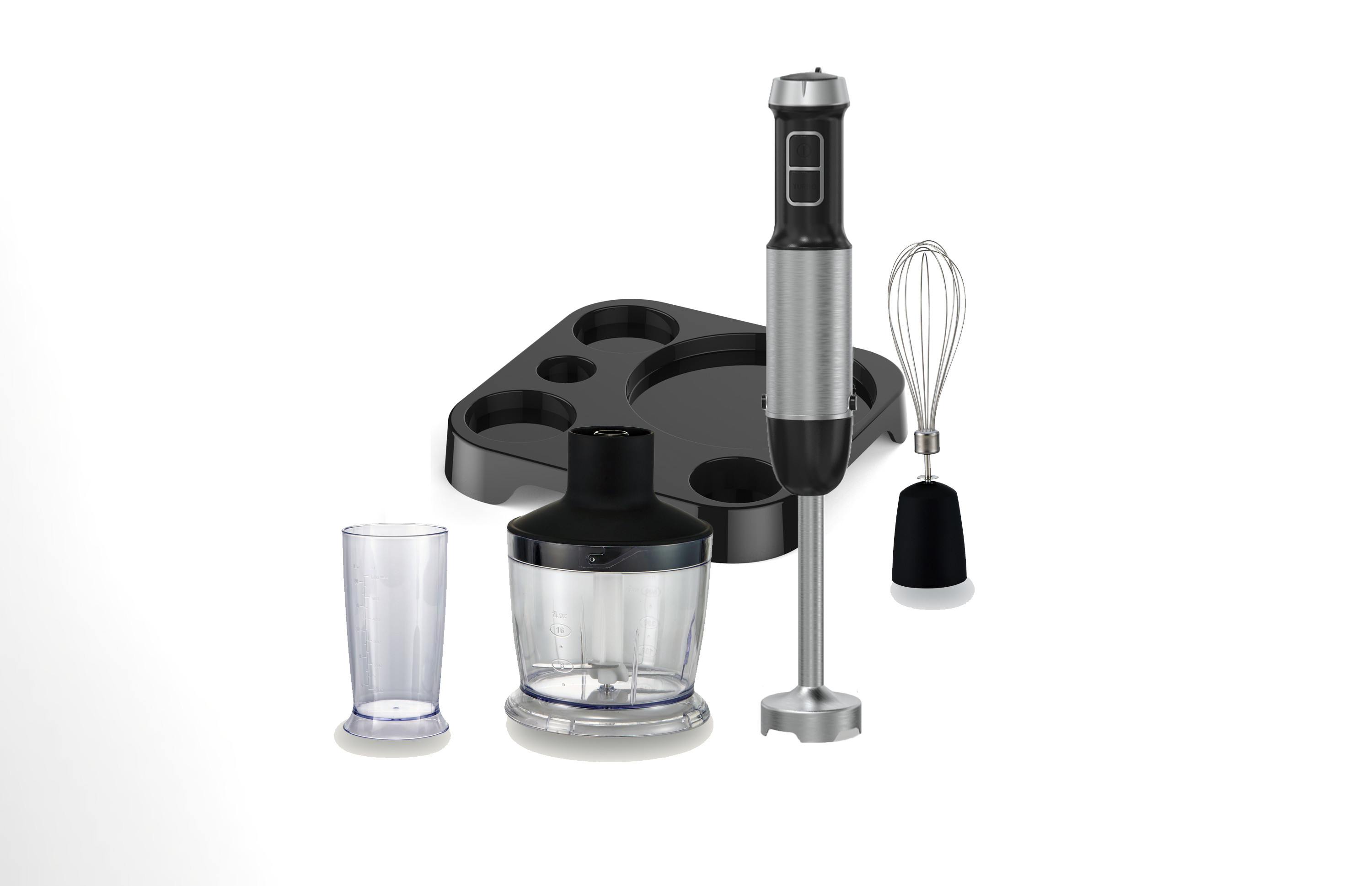 DC Motor Stainless Steel Stick Blender Multifuncitonal Food Processor