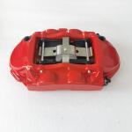 Cast Iron Grooved Car Brake Disc Kit Caliper GT4 4 Pot 28mm Thick