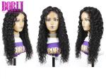 Pre Plucked Custom Lace Wigs Water Wave Lace Closure Wig With Baby Hair 250%