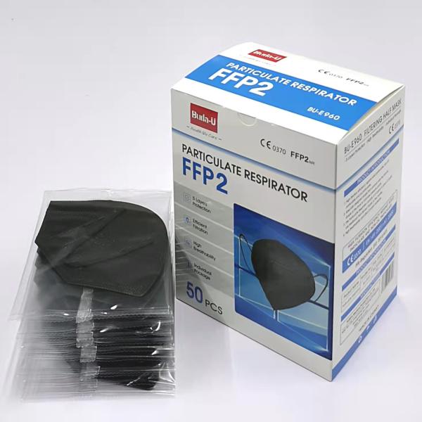 BU-E960 Disposable Nonwoven Face Mask , CE 0370 FFP2 NR Particulate Respirator