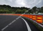0.35m Diameter Road Guardrail EVA Safety Roller Barrier Protection Car
