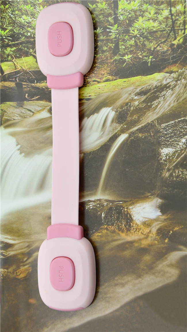 Easy Install Child Safety Cabinet Locks Adhesive Mount High Viscosity Durable
