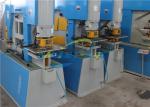 60 Ton Hydraulic Ironworker Machine , Industrial Ironworker For Sheet Metal