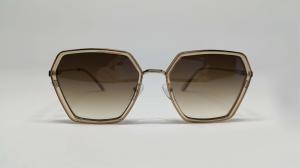 Wholesale Fashion Designer Women Sunglasses Oversized Flat Top Square Frame UV 400 from china suppliers