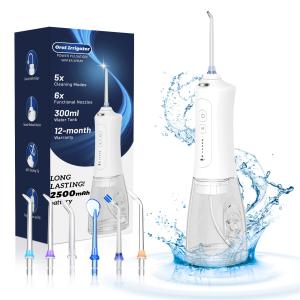 Wholesale 300ML Water Tank Cordless Water Flosser Portable Oral Irrigator Dental Teeth Cleaning from china suppliers