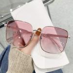 Metal Frame Polarized Ladies Sunglasses Triacetate Lenses Durable