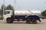 Model Customized Sinotruk 16cubic meters vacuum sewage suction truck tanker