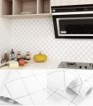 Removable Wallpaper Kitchen Wall Art Stickers Backsplash Wallpaper Home Decor