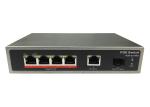 POE-S1104G(4GE+1GE+1GE SFP)_4 Port Gigabit IEEE802.3af/at PoE Switch with 65W