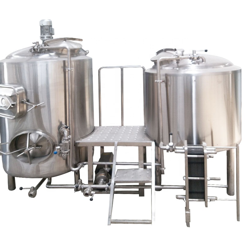 500L Steam Heating Beer Brewery Equipment with Stainless Steel 304/316 Construction