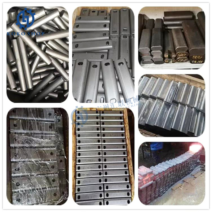 HANWOOD RHB313 RHB323 RHB325 RHB330 Rock Breaker Spare Parts Rod Pin Chisel Pin with Hole