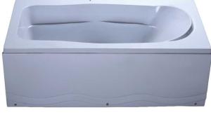 Slip-resistant floor baths sinks standard bathtub