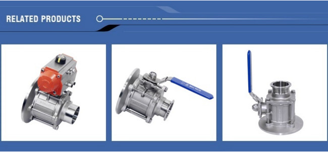 Welding SS316L Beverage Tanks DN40 Sanitary Ball Valve