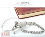 Personalized Stainless Steel Jewelry Key Lock Couples Fashion Bracelet