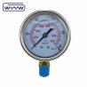 Buy cheap Glycerine Pressure Gauge Manometer 100mm Bottom Pressure Meter For Oil And Gas from wholesalers
