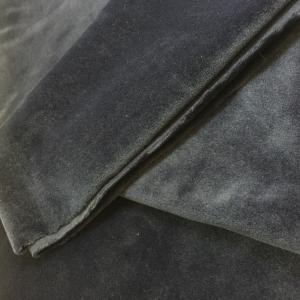 Wholesale L-27 Dyed Soft Polyester Fabric Knitted Velvet Solid Color For Beddings Leisure Wear from china suppliers