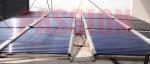 60 Tubes ETC Evacuated Tube Solar Collector , Painted Steel Vacuum Tube Solar