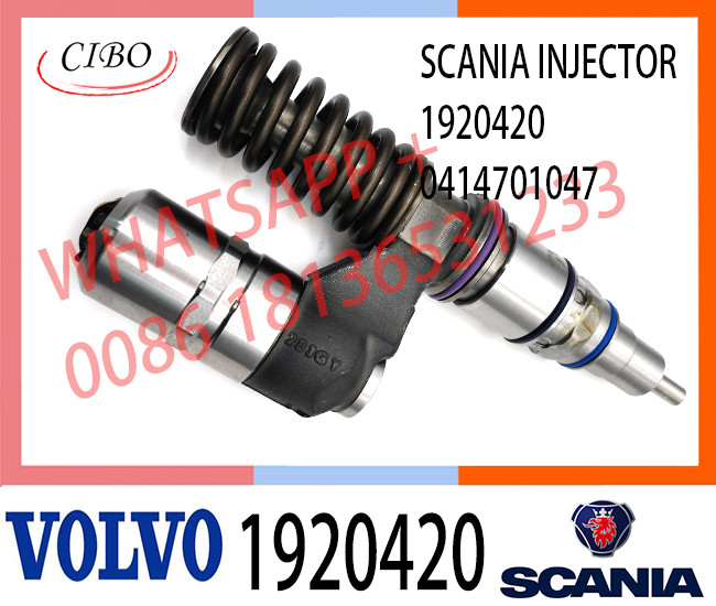 Diesel Fuel Injector Fits For Scania UIS/PDE Engine Bosch injector 0414701047 1920420