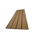 Part Yacht Deck Length 25meters Strong Weather-Resistant PVC Ship Decking