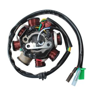 Wholesale Moped 8 Coil Stator Motorcycle Spare Parts 88mm Outside Diameter High Precision from china suppliers