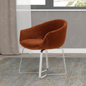 Wholesale Fabric 0.22cbm Luxury Dining Table Chairs 54x64x92cm Nordic Style from china suppliers