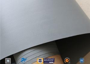 Wholesale Plain Weave Grey PVC Coated Fiberglass Fabric For HVAC Flexible Ducting 280g from china suppliers