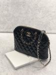 Small Chanel Patent Calfskin Shopping Bag With Retro Lady Style