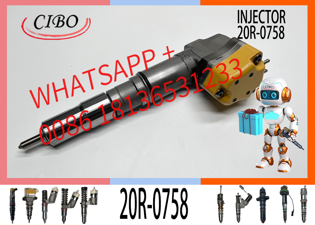 common rail parts injector 20R-0758 155-8723 232-1170 232-1171 174-7527 0R-9350 232-1173 179-6020 FOR C+ 3126