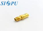 SMA Male To SSMB Male Coaxial RF Adapter Brass Gold Plated SMA(K)-SMB(K)