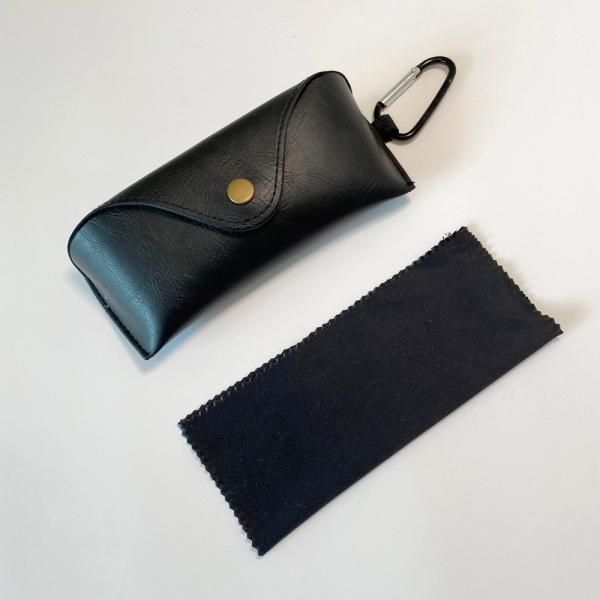 Durable PU Leather Eye Glasses Sunglasses Case Convenient Lightweight Protector